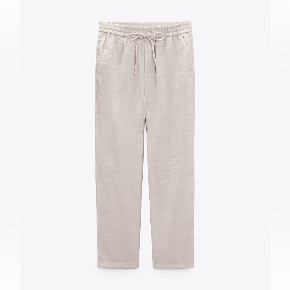 Zara Flowy Ankle Pants